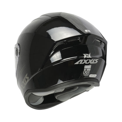 Axxis Draken S Solid A1 Gloss Black M 57-58cm Helmet