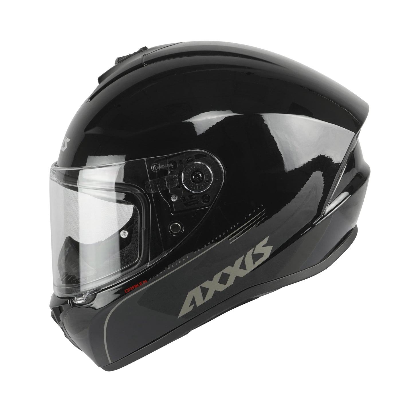 Axxis Draken S Solid A1 Gloss Black S 55-56cm Helmet