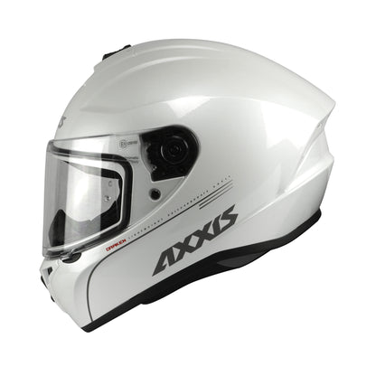 Axxis Draken S Solid Gloss Pearl White S 55-56cm Helmet