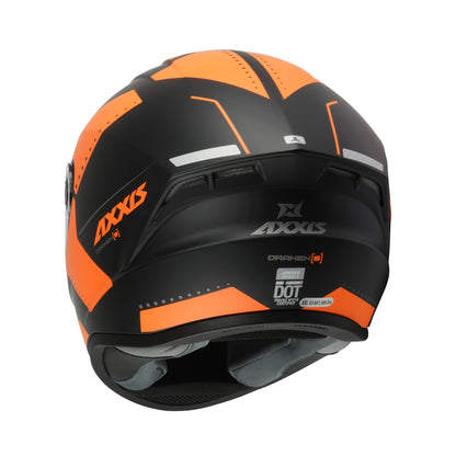 Axxis Draken S Sonar B3 Matt Fluo Orange L 59-60cm Helmet