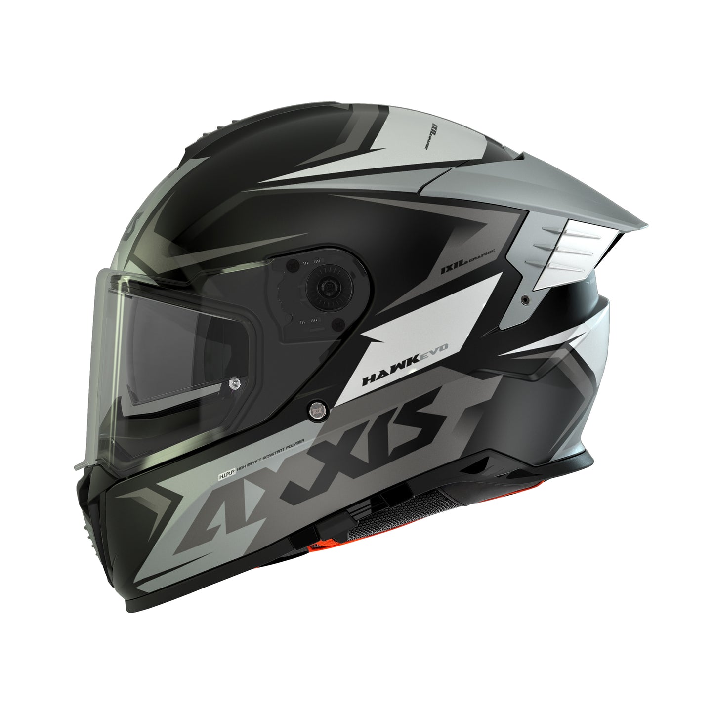 Axxis Hawk Evo SV Ixil A2 Matt Titanium XS 53-54cm Helmet