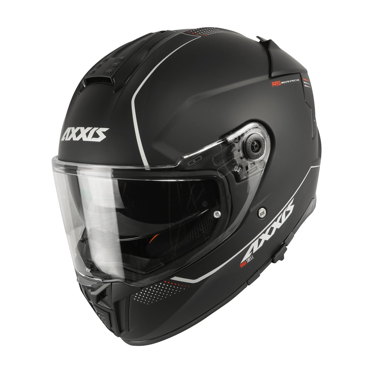 Axxis Hawk Evo SV Solid A1 Matt Black XS 53-54cm Helmet