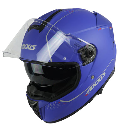 Axxis Hawk Evo SV Solid A7 Matt Blue XS 53-54cm Helmet