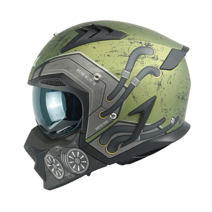 Axxis Hunter SV Toxic C6 Matt Green XXL 63-64cm Helmet