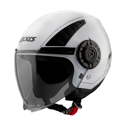 Axxis Metro Solid A0 Gloss Pearl White S 55-56cm Helmet