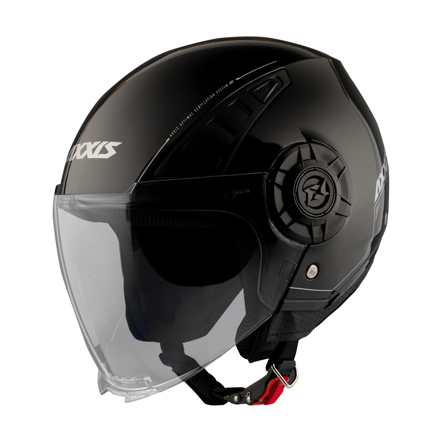 Axxis Metro Solid A1 Gloss Black M 57-58cm Helmet