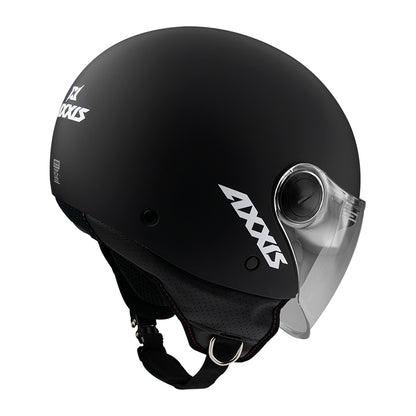 Axxis Square Solid A1 Matt Black L 59-60cm Helmet