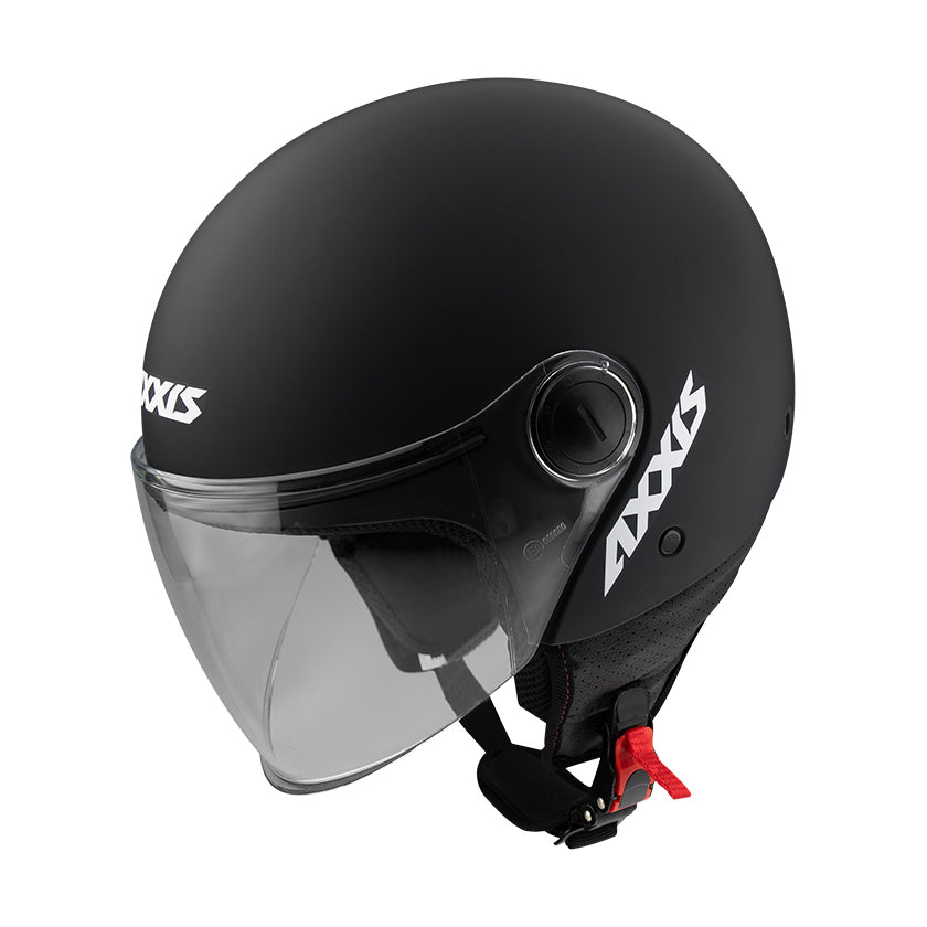 Axxis Square Solid A1 Matt Black XS 53-54cm Helmet