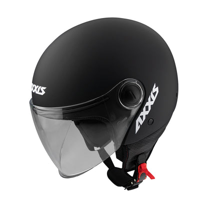 Axxis Square Solid A1 Matt Black XS 53-54cm Helmet