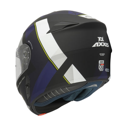 Axxis Storm SV Diamond A7 Matt Blue XS 53-54cm Helmet 2206