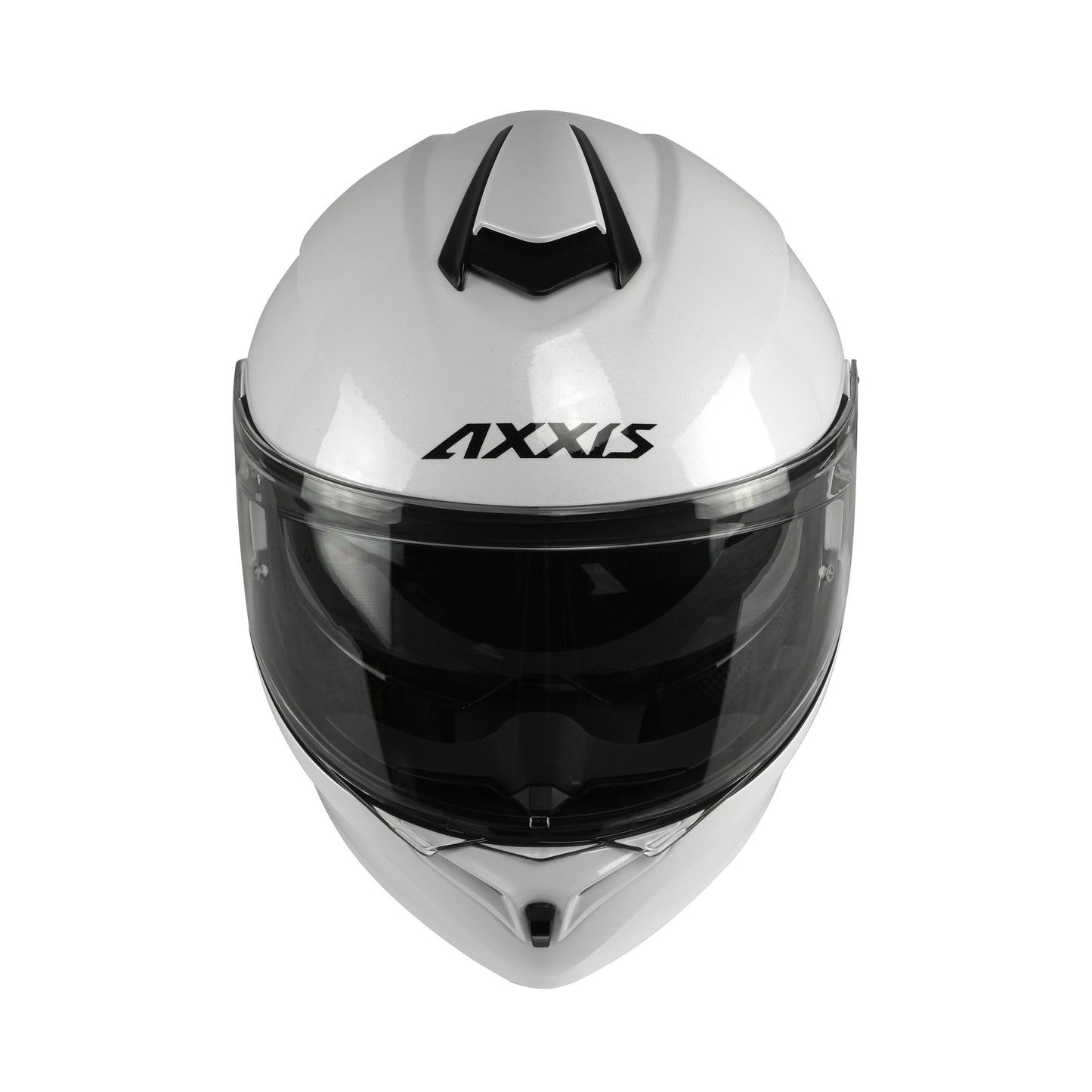 Axxis Storm SV Solid A0 Gloss Pearl White XS 53-54cm Helmet