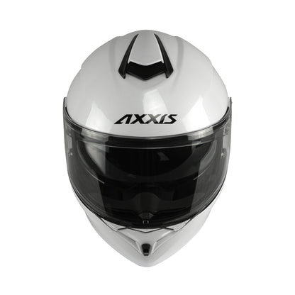 Axxis Storm SV Solid A0 Gloss Pearl White XS 53-54cm Helmet