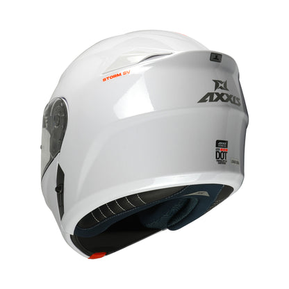 Axxis Storm SV A0 Gloss White L 59-60cm Helmet 2206