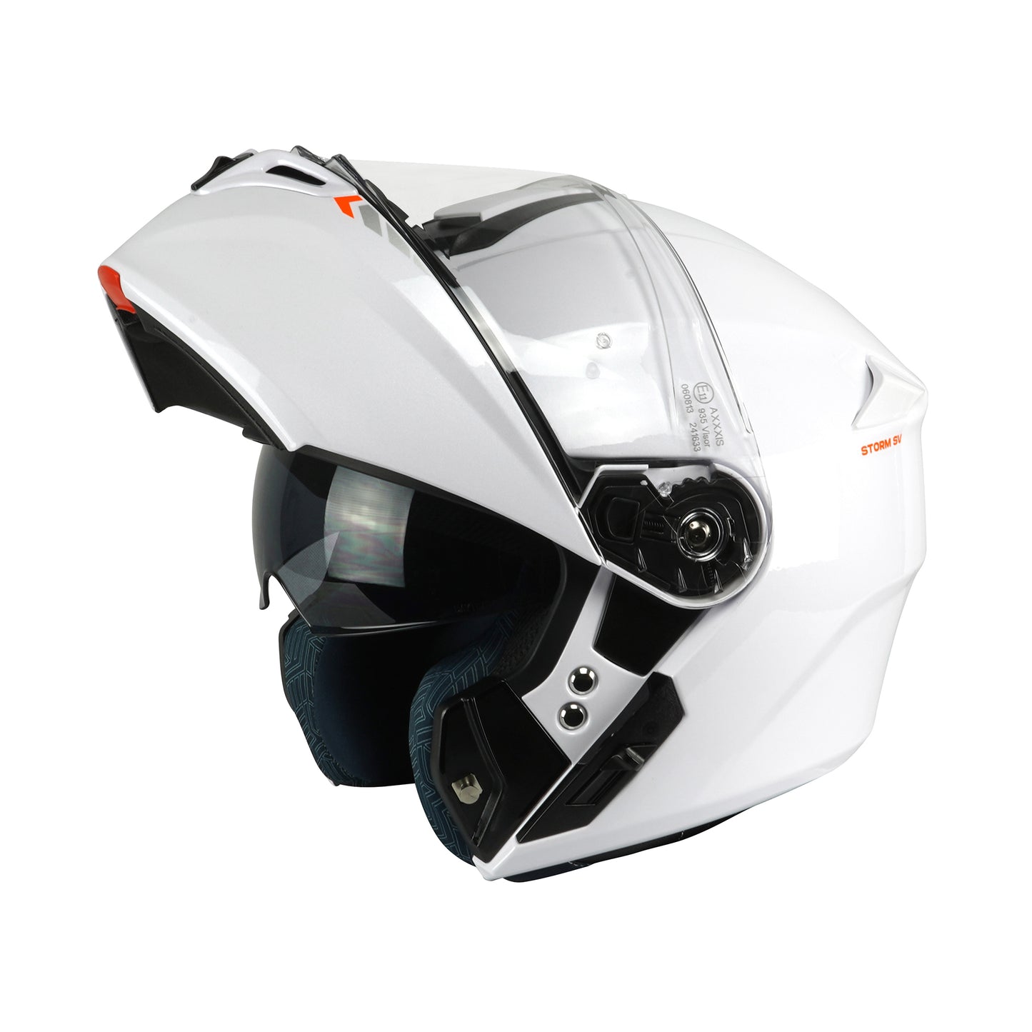 Axxis Storm SV A0 Gloss White XS 53-54cm Helmet 2206