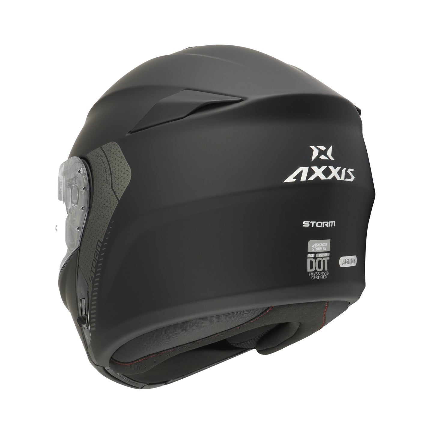 Axxis Storm SV Solid A1 Matt Black S 55-56cm Helmet