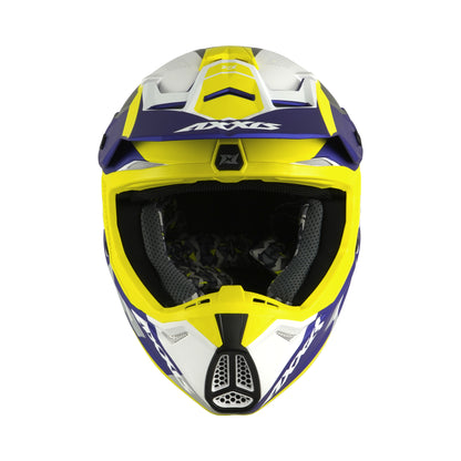 Axxis Wolf Bandit C3 Matt Yellow XS 53-54cm Helmet