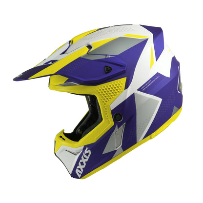 Axxis Wolf Bandit C3 Matt Yellow XS 53-54cm Helmet