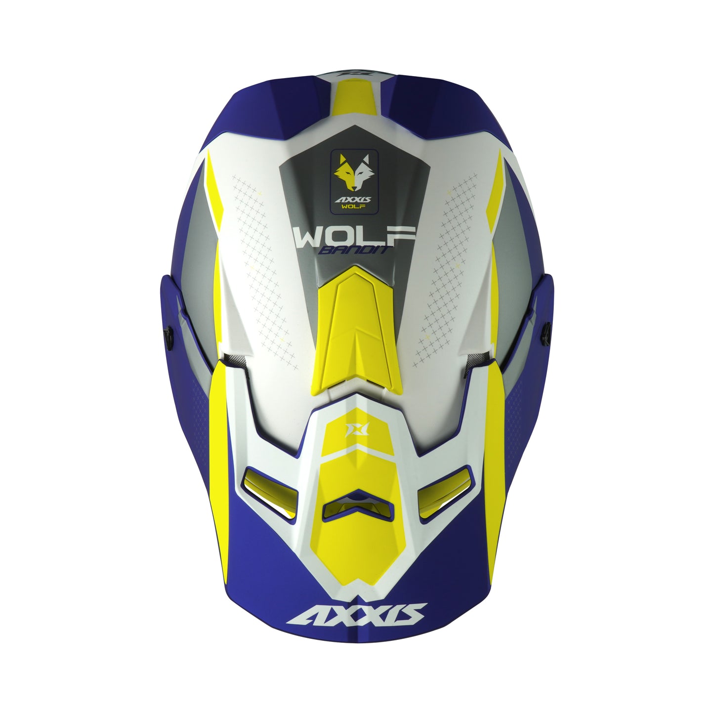 Axxis Wolf Bandit C3 Matt Yellow XS 53-54cm Helmet