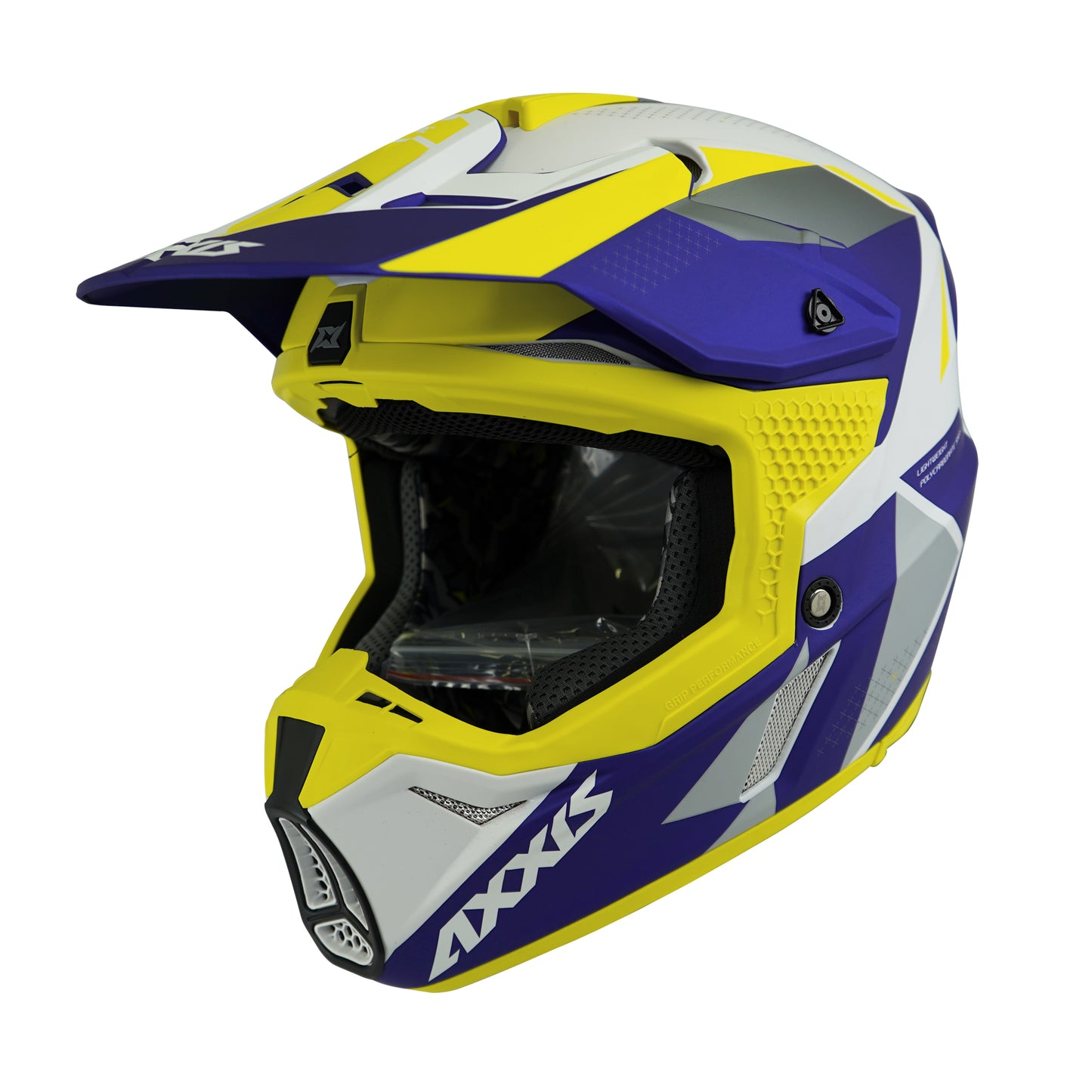 Axxis Wolf Bandit C3 Matt Yellow XS 53-54cm Helmet