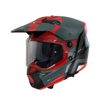 Axxis Wolf DS Hydra B5 Matt Red XS 53-54cm Helmet