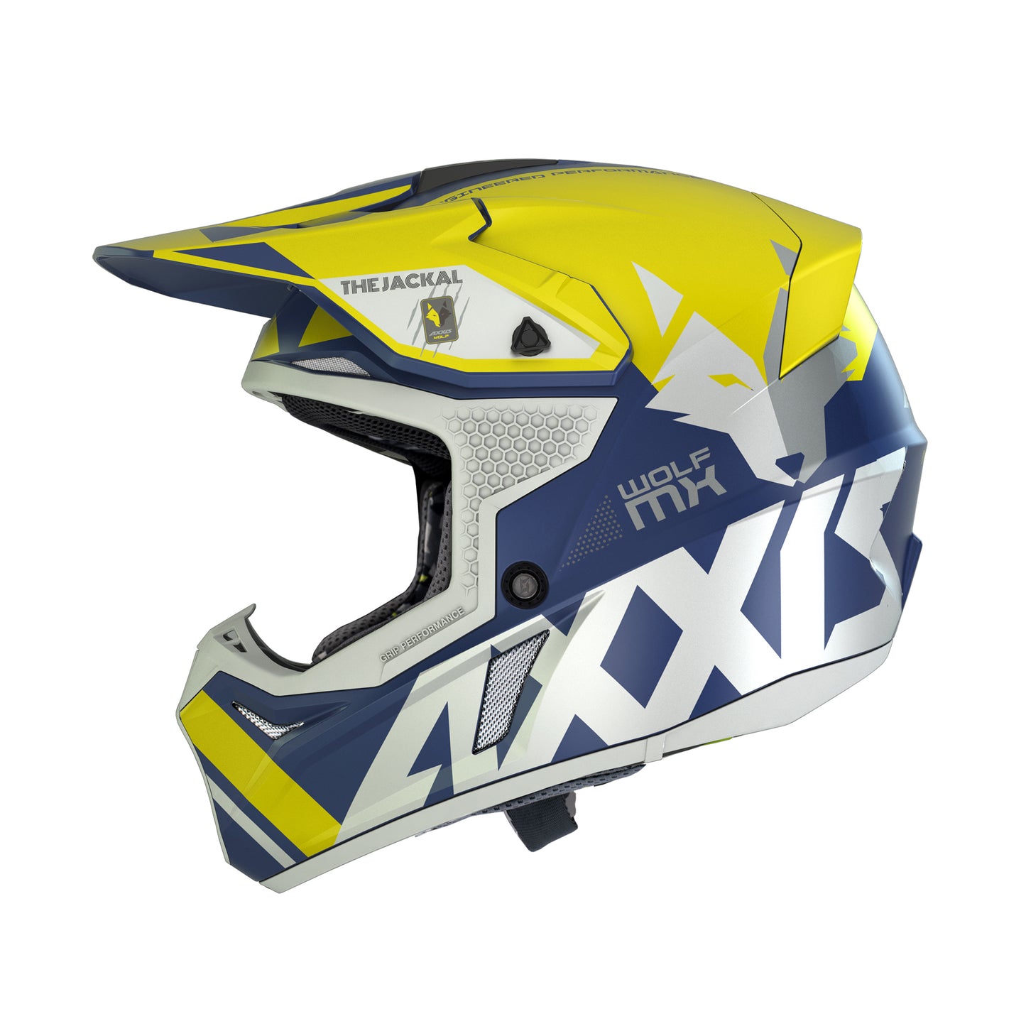 Axxis Wolf Jackal A3 Matt Yellow XS 53-54cm Helmet