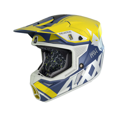 Axxis Wolf Jackal A3 Matt Yellow XS 53-54cm Helmet