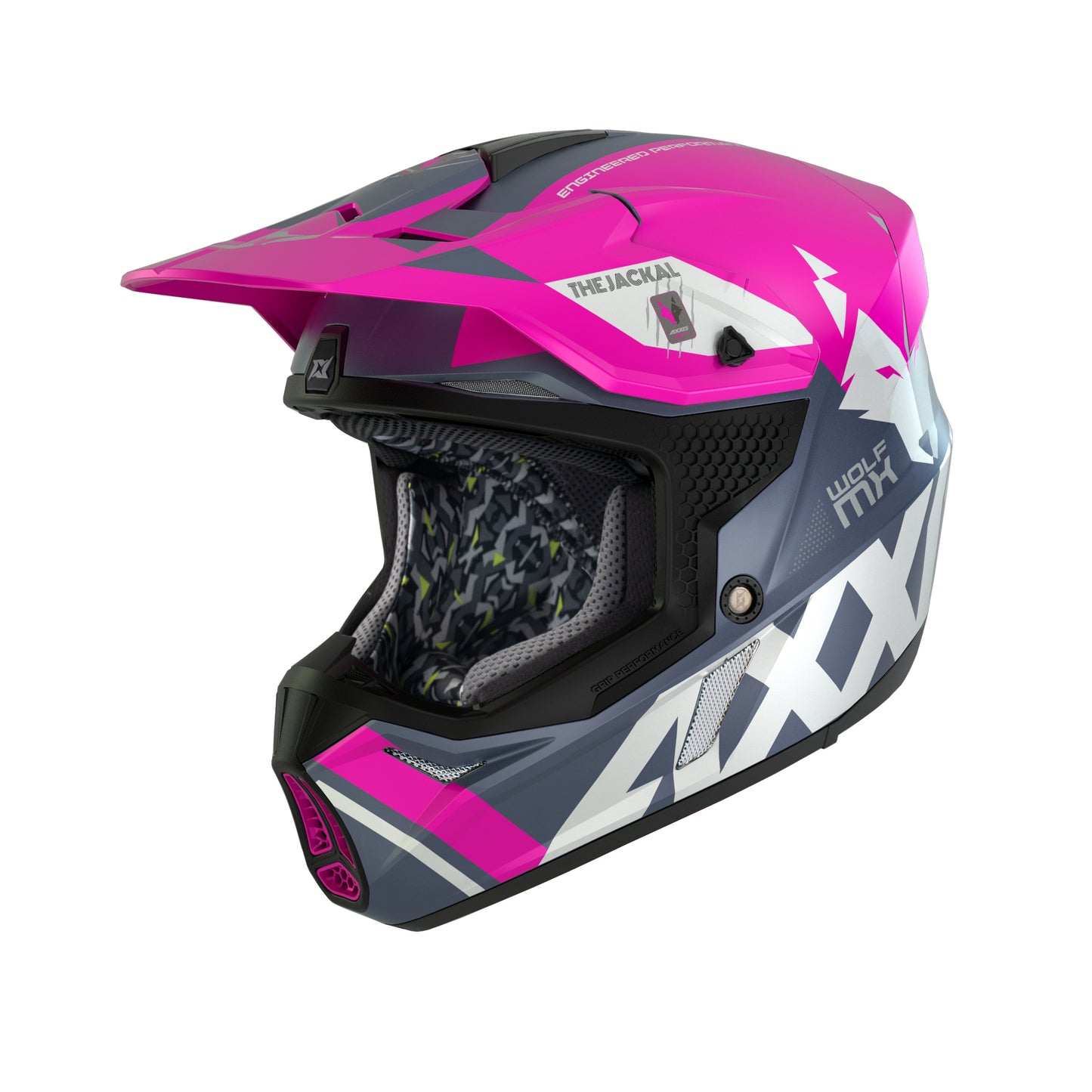 Axxis Wolf Jackal C18 Matt Pink XS 53-54cm Helmet