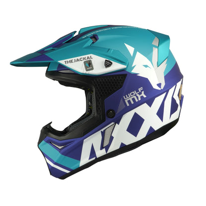 Axxis Wolf Jackal C7 Matt Blue XS 53-54cm Helmet