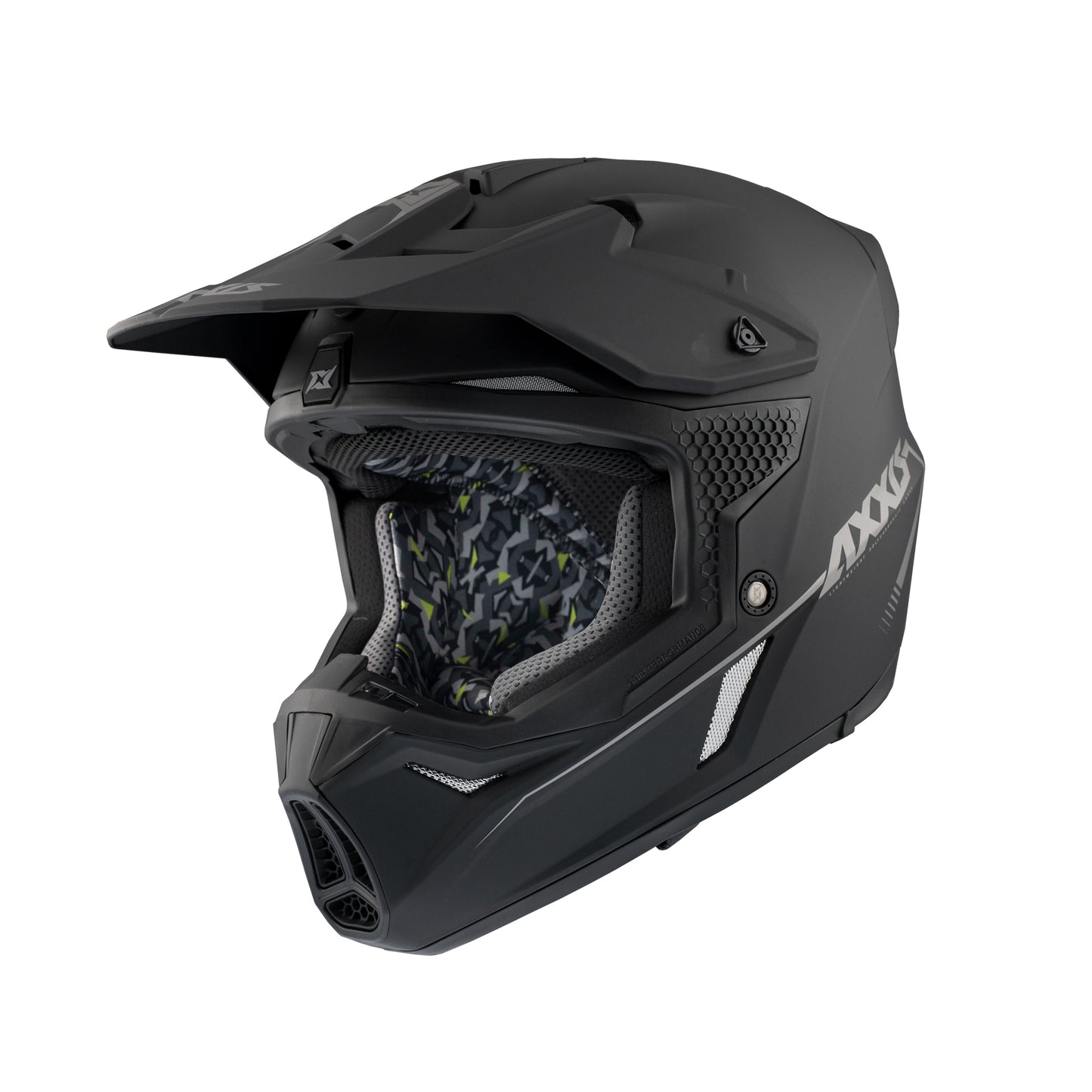 Axxis Wolf Solid A1 Matt Black XXL 63-64cm Helmet