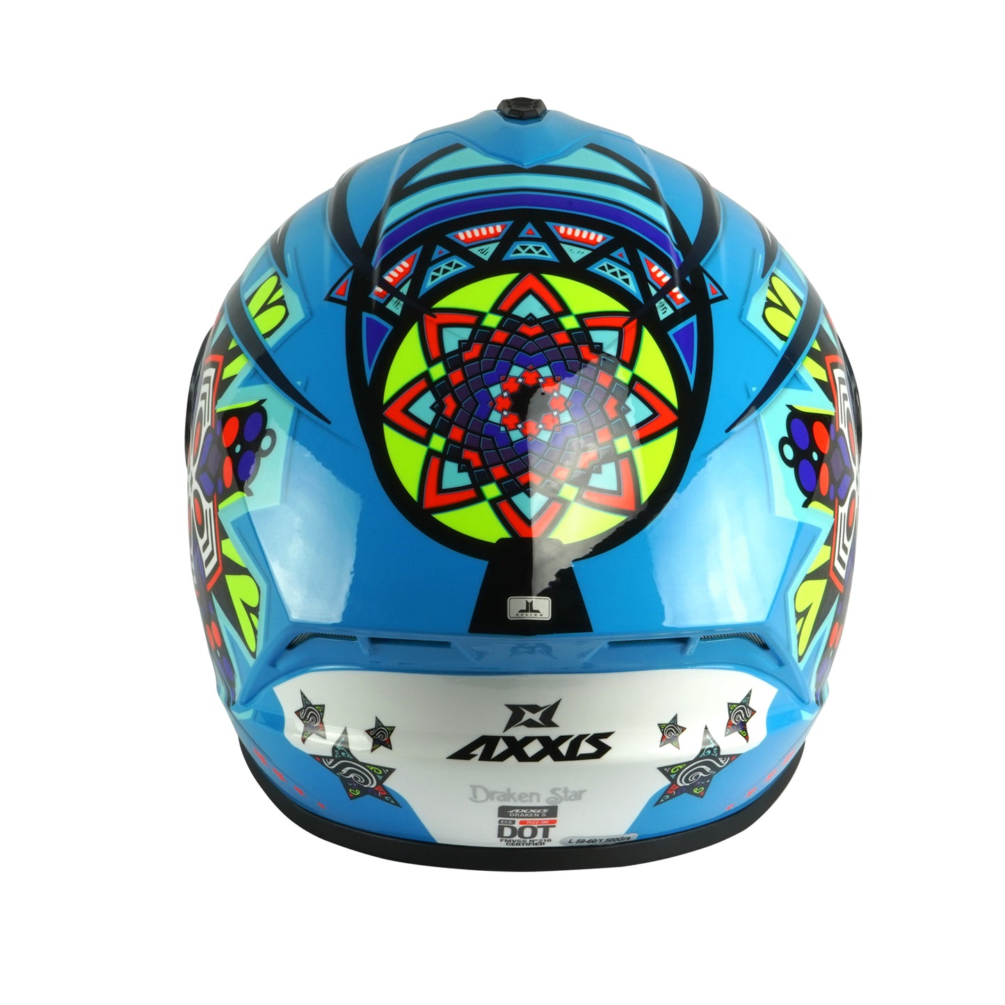 Axxis Draken S Star C17 Gloss Fluor Blue XS 53-54cm