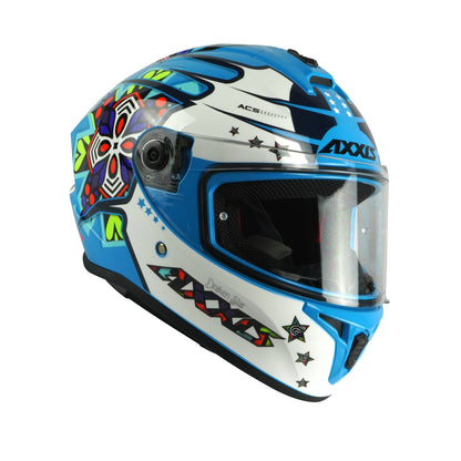 Axxis Draken S Star C17 Gloss Fluor Blue L 59-60cm