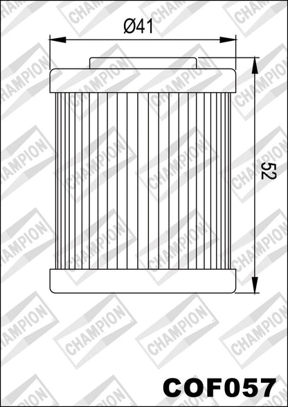 Champion Oil Filter COF057 (HF157)