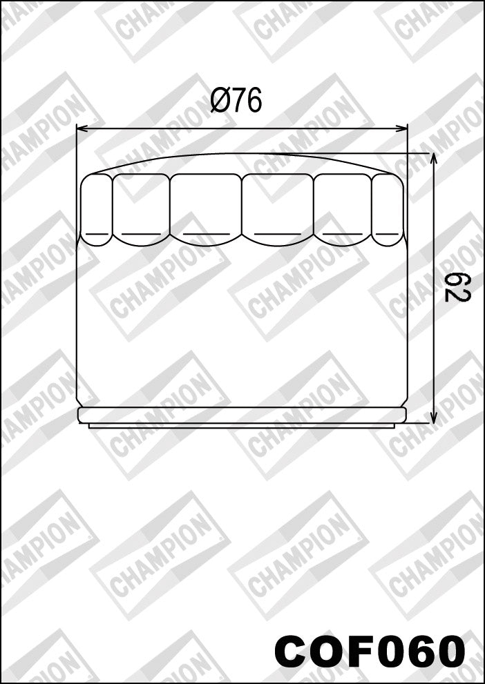 Champion Oil Filter COF060 (HF160)