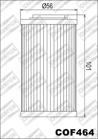 Champion Oil Filter COF464 (HF564)