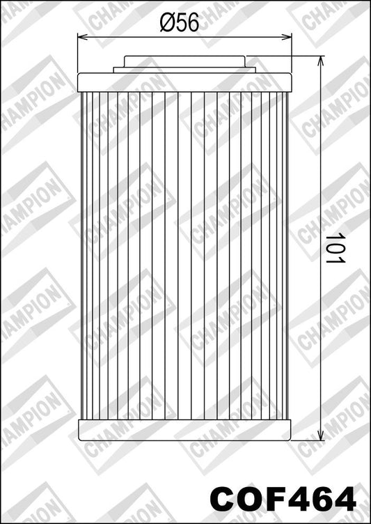 Champion Oil Filter COF464 (HF564)
