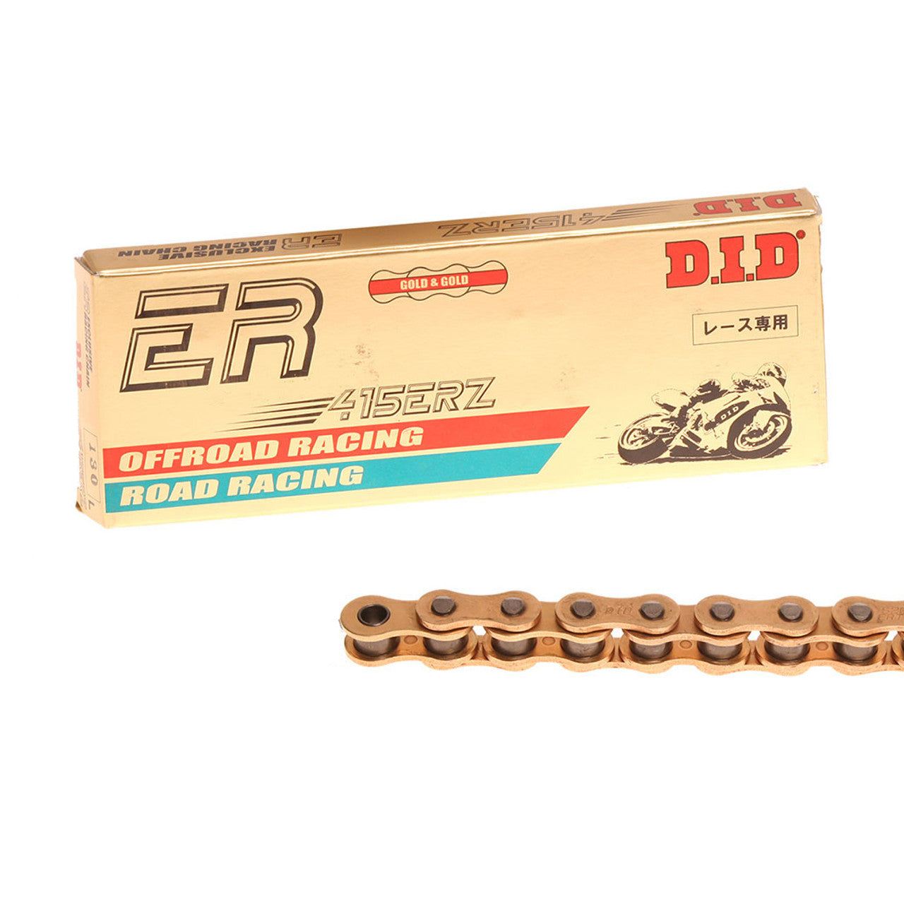 DID Chain 415 x 130 ERT Racing Gold Chain