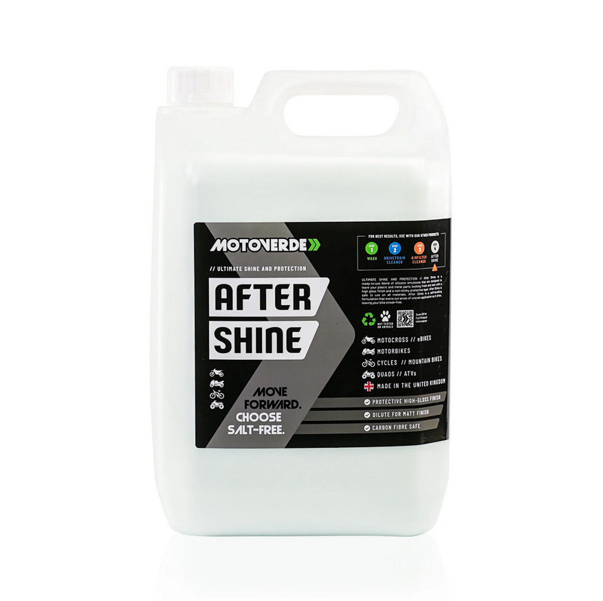 MOTOVERDE AFTER-SHINE ULTIMATE BIKE SHINE 5L REFILL