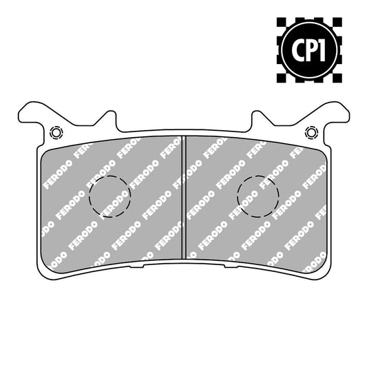 FERODO FDB2324 Ceramic CP1 Racing Compound Pad FA757