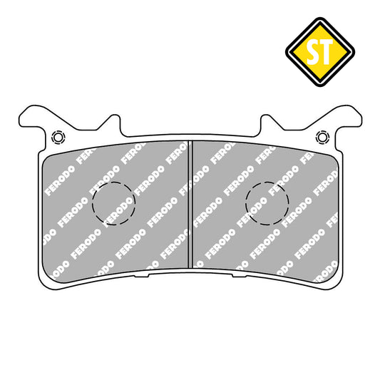 FERODO FDB2324 Sinter Grip Road Compound Pad FA757