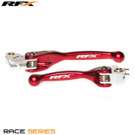 RFX Race Forged Flexible Lever Set (Red) Honda CRF250 07-23 CRF450 07-20