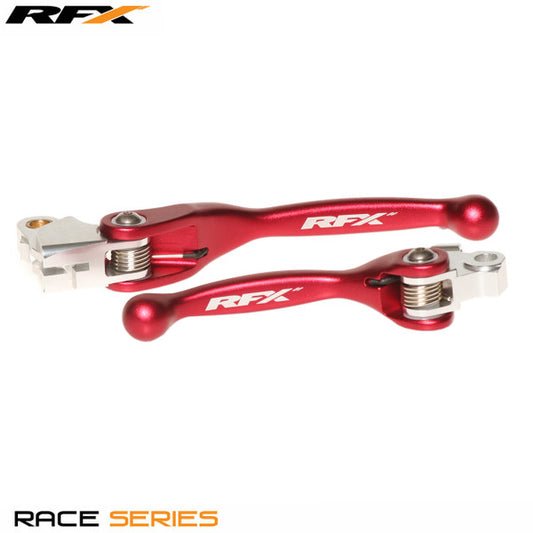 RFX Race Forged Flexible Lever Set (Red) Yamaha YZ125/250 15-23 YZF250/450 09-23