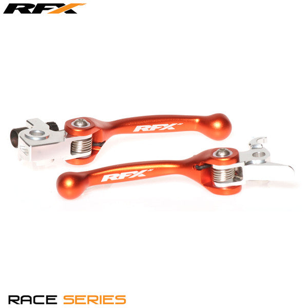 RFX Race Forged Flexible Lever Set (Orange) KTM Various Brembo Brake / Brembo Clutch