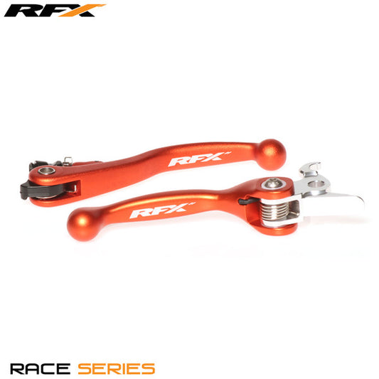 RFX Race Forged Flexible Lever Set (Orange) KTM Various Brembo Brake / Magura Clutch 09>