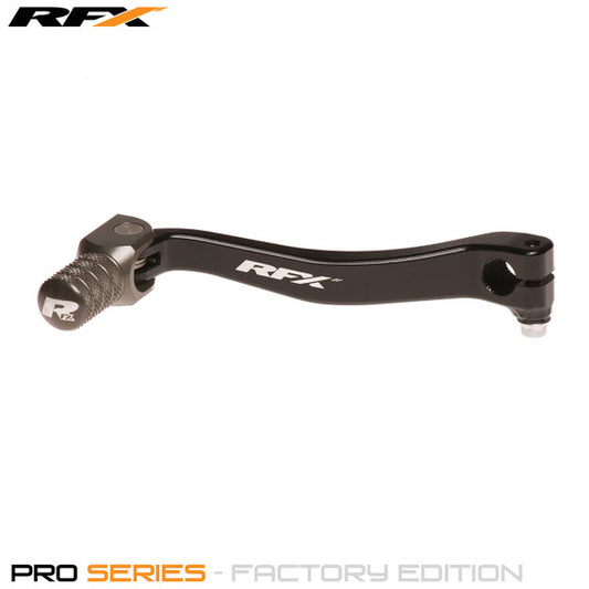 RFX Flex+ Factory Edition Gear Pedal (Black/Hard Anodised Titanium) Kawasaki KXF450 09-15