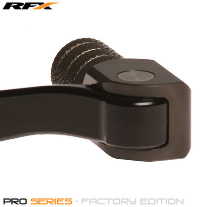 RFX Flex+ Factory Edition Gear Pedal (Black/Hard Anodised Titanium) KTM SXF250 11-12 SXF450 13-15