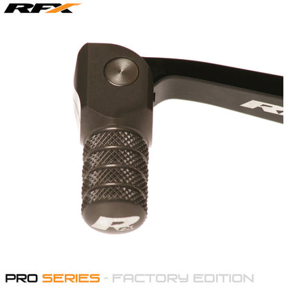 RFX Flex+ Factory Edition Gear Pedal (Black/Hard Anodised Titanium) Yamaha YZF250 14-18 YZF450 14-17