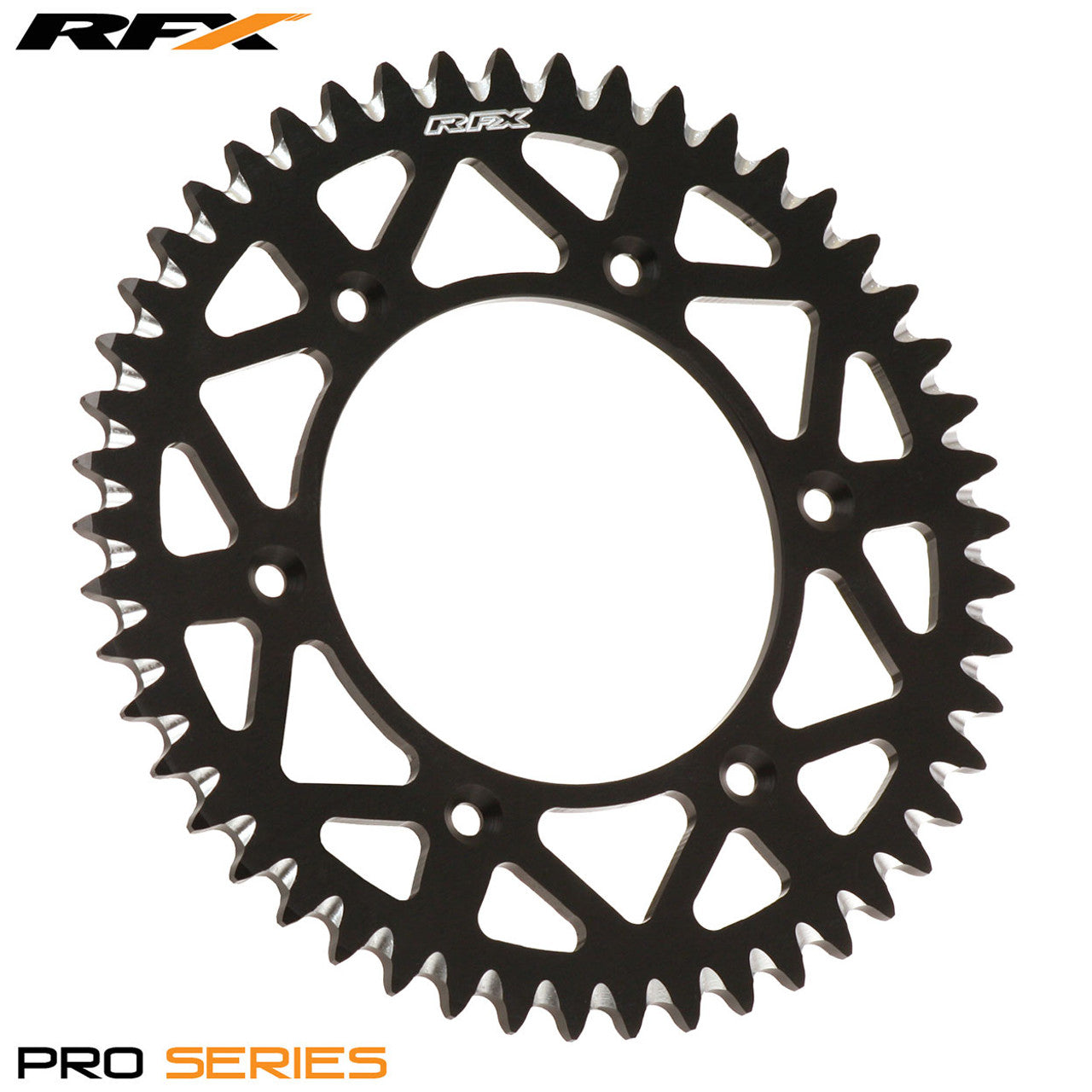 RFX Pro Series Elite Rear Sprocket KTM SX/EXC SXF/EXCF 125-530 91-24 (Black)  48T - 52T