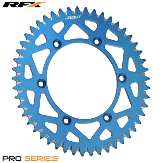 RFX Pro Series Elite Rear Sprocket Yamaha YZ125-250 YZF250-450 99-24 (Blue) Various Sizes