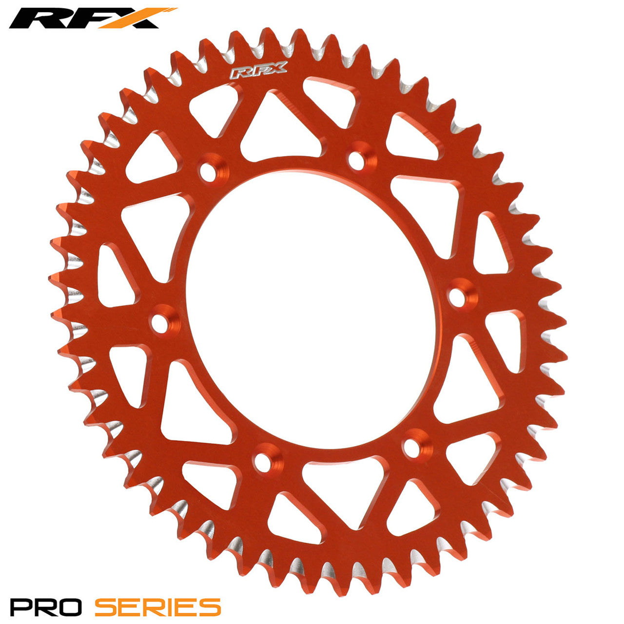 RFX Pro Series Elite Rear Sprocket KTM SX/EXC SXF/EXCF 125-530 91-24 (Orange)  42T - 54T