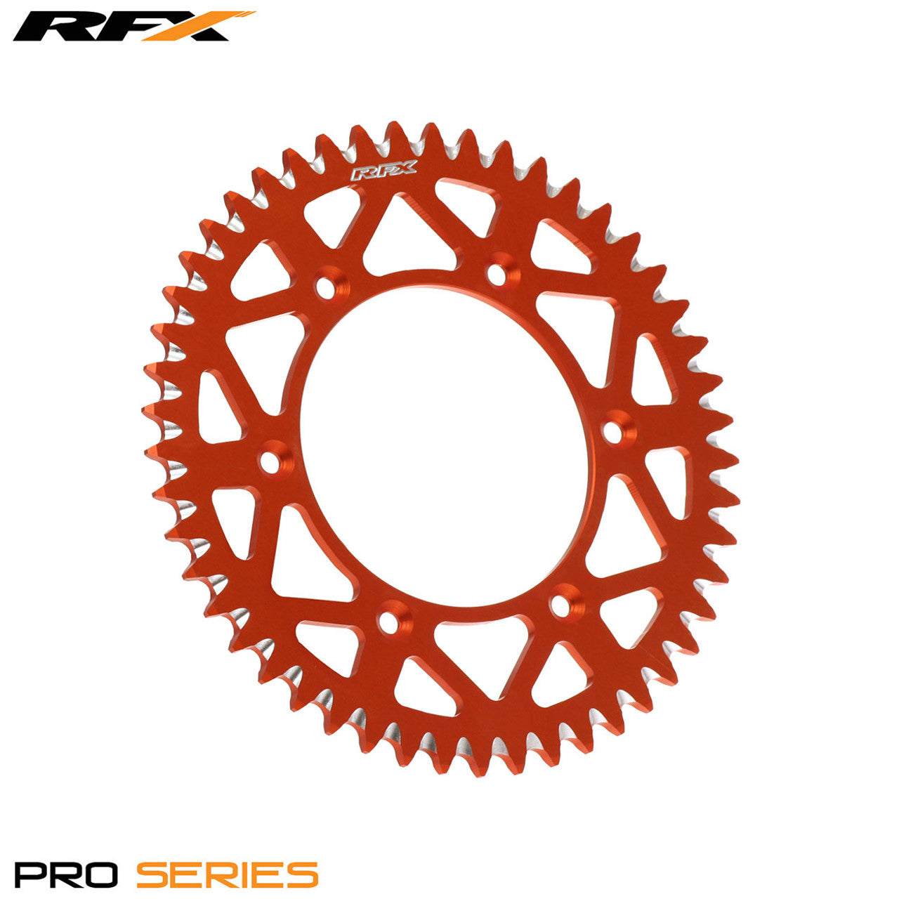 RFX Pro Series Elite Rear Sprocket KTM SX60-65 97-24 (Orange) 46T - 51T